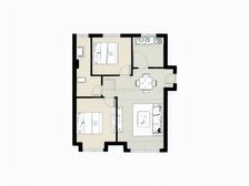 标准的南北通透通厅户型 落地窗 诚心出售 价钱可议