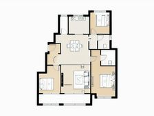 万科翡翠湾 4室2厅 南 北