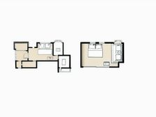 西苑别墅 1100方大花园 全新装修 中空厅 一线江景