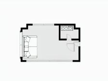 地王银雀华府 1室0厅 西