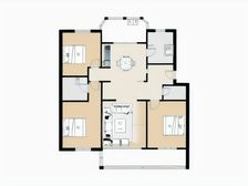 和兴花苑 大3房 户型好 低区 奢华装修 拎包入住