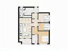 广佛颐景园 小区环境好安静 全新没住 保养好