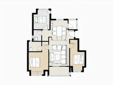 纯洋房小区 正规3房 户型方正 配套齐全 诚心出售!