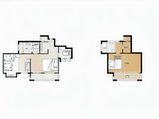 清水6房,上跃的空中别墅,朝南朝中庭,视野开阔