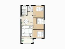 电梯3房,次新社区,总价单价低,边套端头