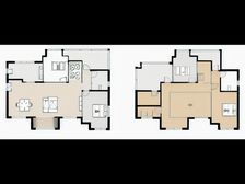 空中别墅,顶跃户型,视野好看湖,带露台,