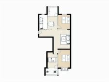 鑫城家园三室双气房门口菜市场生活便利