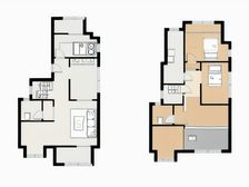 中叠大套房,可使用面积多,小区环境优美,居住舒服。