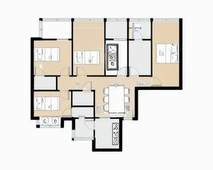鑫信合中心4室2厅北