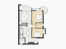 长江天下 2室2厅 南 北