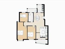 八一桥头 丰和新城南苑 精装通透三房 有太阳 诚心卖