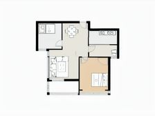 房东诚心出售,中间户,采光刺眼,主家装修