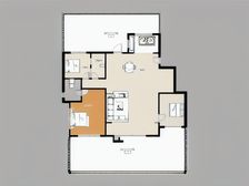 万科御龙山悦莊 4室2厅 南 北