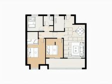 中海105平高装空调地暖,视野开阔,房东诚意出售