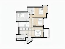 松晖名苑 精装3房2厅2卫 业主诚意出售