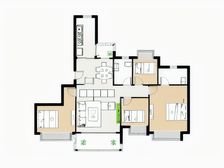 装修四房,户型方正,房东诚售,价格美丽