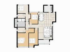 钧明汇,安静不近路边,北向望花园 低税 房大厅大