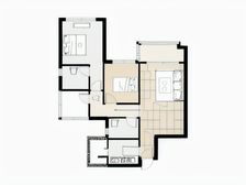 毛坯高层 装修可心有发挥 户型方正 采光靓