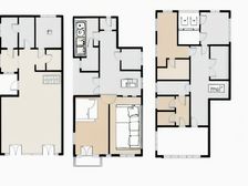 西山湖畔独栋三层实际面积450平中间位置花园方正