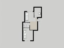 万科翡翠四季 1室1厅 南 北