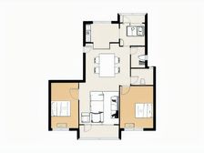 万光中华城 3室2厅 南