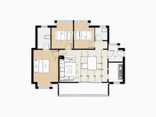 时代天韵 南城旁 三房 户户朝南 全新精装修 看房方便