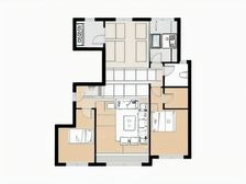 凤凰台经典三居户型,南北通透,装修好,看房方便