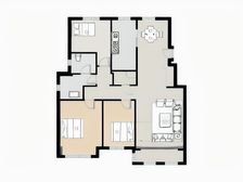 阳光首院,多层电梯洋房,精装修,打头房。