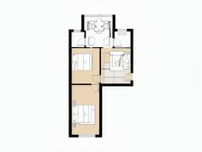 青年广场近小2居室,南小七中,小区中庭居家自住安静