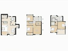 保利别墅户型方正带花园,停车位方便,毛坯自由设计