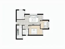 花溪 碧桂园渝南首府二期三房72万