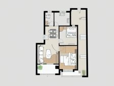 杨东·锦安东路419弄·2室·1厅