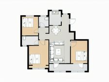 海信波尔多小镇 3室2厅 南 北