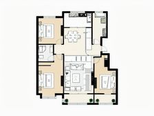 丰金广场 3室2厅 南 北