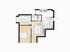 滨西绿洲 2室1厅 西