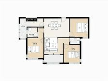 西永九号一组团 3室2厅 东南