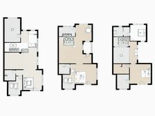 联排东楼全明户型,260平院子,双首层设计