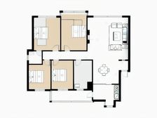 光源馨苑有院子停车大四房拎包住