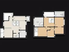 精装顶跃视野看湖,房子上下三层,屋顶花园,全新电器