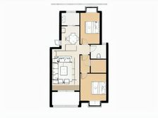 南平家园 楼梯房中层 三室两厅一卫