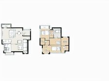汽博板块顶跃户型,精装修,顶楼带大露台