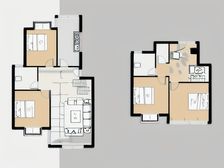 总高5层的5楼,复式带露台,山姆旁, 7/15号线双地铁