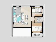 虹口区江湾新海城2室2厅