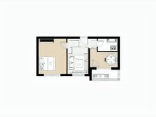 视线好,位置好,现代新装修 离劳动公园近