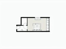 房东诚心卖,标准一房,朝东,配套齐全