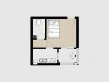 金鹭湾毛坯1房电梯70年住宅,产权清新,随时过户