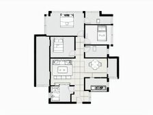 龙湖·金地天曜城 4室2厅 南