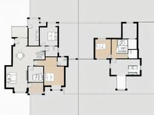 南滨路 跃层洋房实用面积250平,近公园,近长江