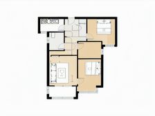 次新小区毛坯三房 好楼层 看房有钥匙