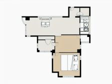 交通方便 楼下地铁口1号线2号线公家站